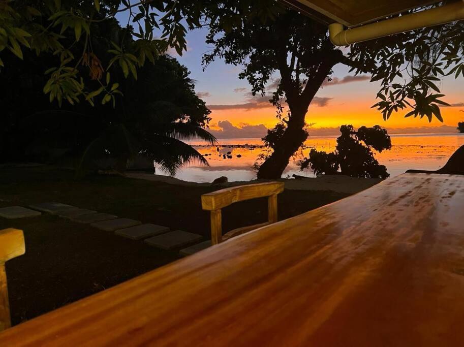 Bungalow Tiarii, Avec Acces Direct A Une Plage Privee Tevaitoa Kültér fotó