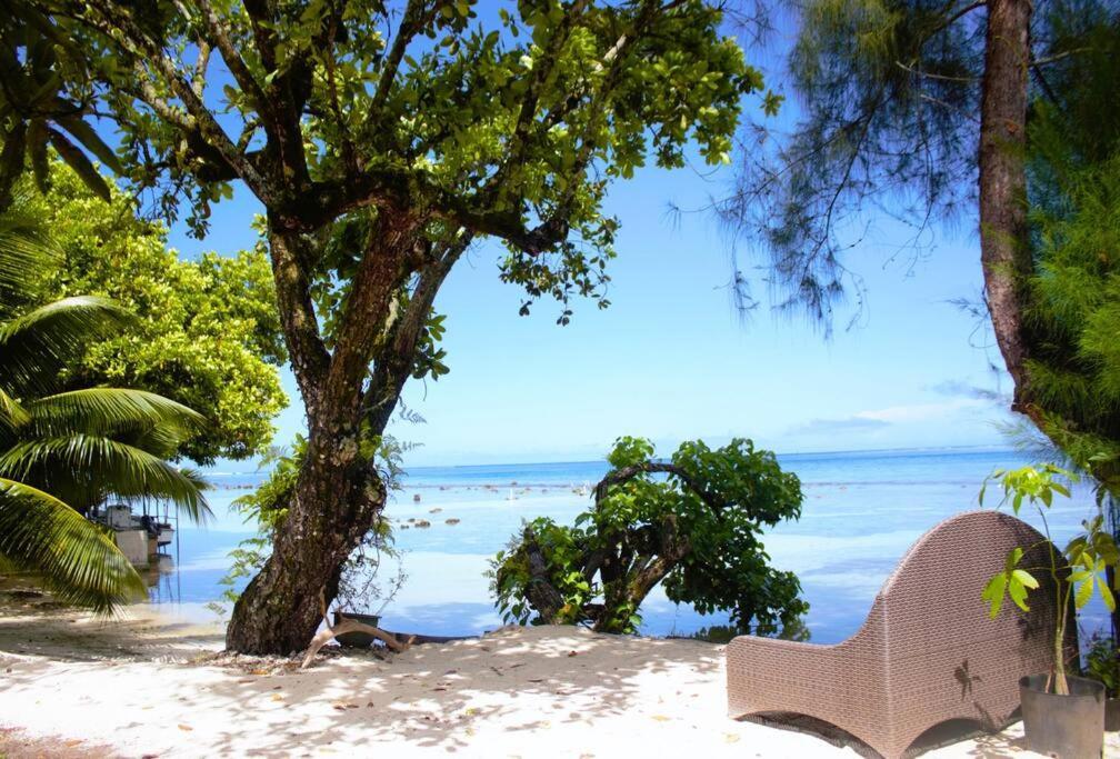 Bungalow Tiarii, Avec Acces Direct A Une Plage Privee Tevaitoa Kültér fotó